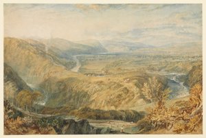Crook of Lune, Blick auf Hornby Castle von Joseph Mallord William Turner