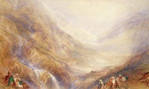 Abstieg vom St. Gotthard