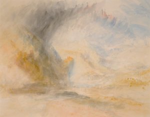 Fuß des St. Gotthard, ca. 1842