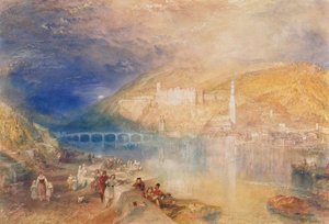 Heidelberg: Sonnenuntergang von Joseph Mallord William Turner