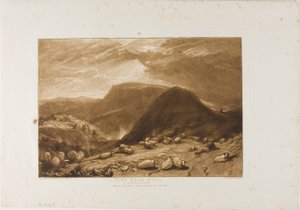 Hind Head Hill, Platte 25 aus Liber Studiorum