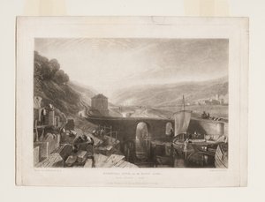 Kirkstall Schleuse am Fluss Aire von Joseph Mallord William Turner