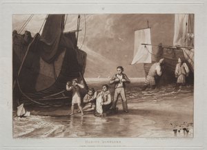 Liber Studiorum: Marine-Dabbler von Joseph Mallord William Turner