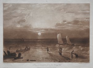 Liber Studiorum: Mildmay-See-Stück von Joseph Mallord William Turner