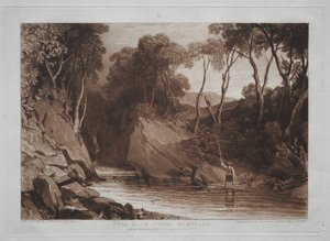 Liber Studiorum: In der Nähe von Blain Athol, Schottland