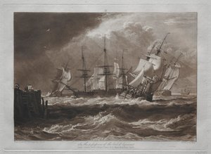 Liber Studiorum: Schiffe in einer Brise von Joseph Mallord William Turner