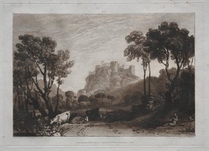 Liber Studiorum: Die Burg über den Wiesen