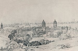 London vom Greenwich Park, ca. 1809, 1923 von Joseph Mallord William Turner