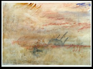 Verloren an alle Hoffnung Die Brig, um 1845-50 von Joseph Mallord William Turner