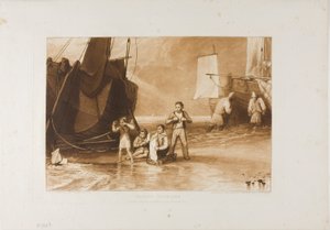 Meeresliebhaber, Platte 29 aus Liber Studiorum von Joseph Mallord William Turner