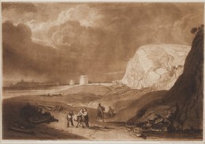Martello-Türme in der Nähe von Bexhill, Sussex, 1811