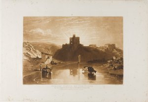 Norham Castle, Platte 57 aus Liber Studiorum