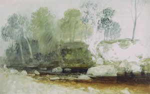 Am Washburn: Eine Studie, ca. 1815 von Joseph Mallord William Turner
