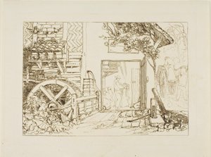 Pembury Mill, Kent, Platte 12 aus Liber Studiorum von Joseph Mallord William Turner