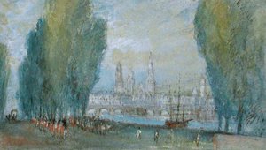 Rouen von St. Sever von Joseph Mallord William Turner