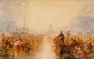 Saint-Vaast-La-Hougue, Normandie von Joseph Mallord William Turner
