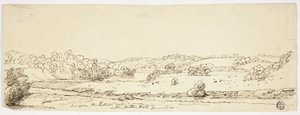 Szenen am Kibble nahe Little Milton Hall, Lancashire von Joseph Mallord William Turner