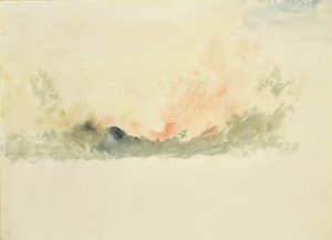 Himmelsstudie von Joseph Mallord William Turner