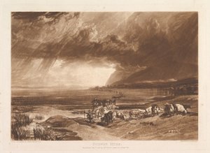 Solway Moss Liber Studiorum, Teil XI, Tafel 52, 1. Januar 1816 von Joseph Mallord William Turner
