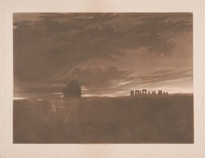 Stonehenge bei Tagesanbruch von Joseph Mallord William Turner