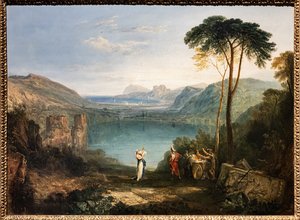 Der See von Avernus, Aeneas, die Cumaeische Sibylle