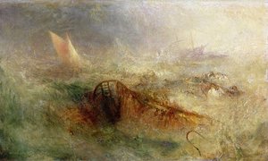 Der Sturm, ca. 1840-45 von Joseph Mallord William Turner