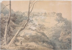 Tivoli mit dem Tempel der Sibylle von Joseph Mallord William Turner