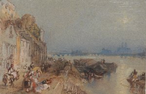 Tours, rückblickend von Joseph Mallord William Turner