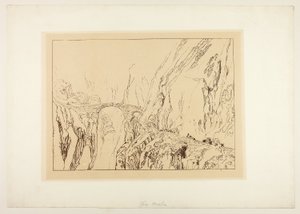 Via Mala von Joseph Mallord William Turner