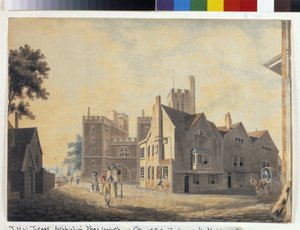 Ansicht des Erzbischöflichen Palastes, Lambeth von Joseph Mallord William Turner