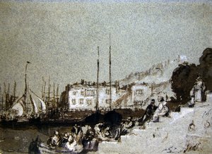 Blick auf East Cowes, Isle of Wight