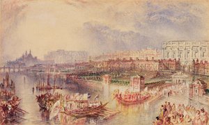 Whitehall, ca. 1835 von Joseph Mallord William Turner