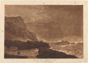 Küste von Yorkshire von Joseph Mallord William Turner and William Say