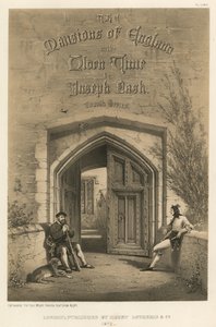 Eingang zum Moat House, Ightham, Kent