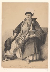 Porträt von Abram Jacob Messir von Joseph Nash