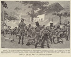Die Kämpfe in Britisch-Ostafrika