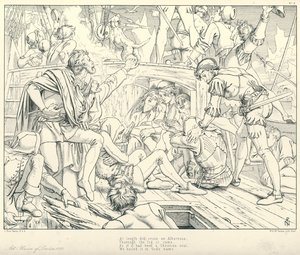 Illustration für Coleridges Rime of The Ancient Mariner