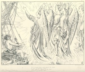 Illustration zu Coleridges Rime of The Ancient Mariner
