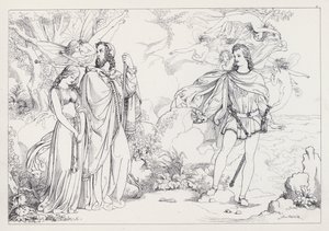 Der Sturm, Akt I, Szene 2 von Joseph Noel after Paton