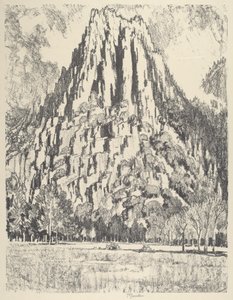 Strebepfeiler, Yosemite, 1912