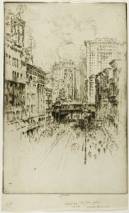42. Straße von Joseph Pennell
