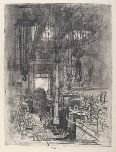 Geschützgrube, Nr. II von Joseph Pennell