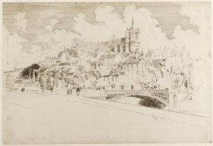Le Mans von Joseph Pennell