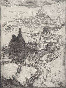 Le Puy von Joseph Pennell