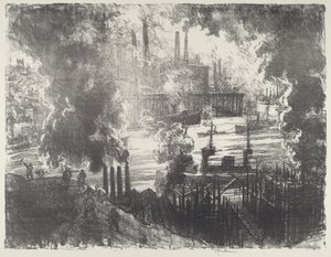 Munitionsfluss von Joseph Pennell