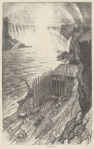 Niagara-Regenbögen, 1910 von Joseph Pennell