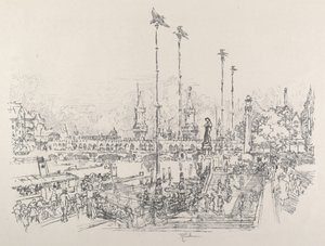 Oberbaumbrücke, Berlin, 1921