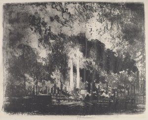 Ölraffinerie, Whiting, Indiana, 1915 von Joseph Pennell