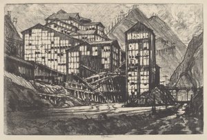 Alter Millionenaugen, 1910 von Joseph Pennell