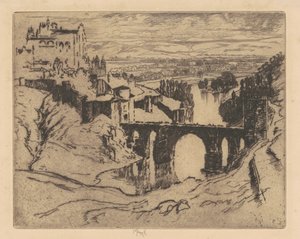St. Martins Brücke, Toledo, 1904
